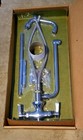 Encore Double Pantry Deck Mount Faucet 18  Double Jointed Swivel Spout  Vulcan 