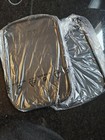 New  Set Of 2 Tupperware Modular Mates Rectangle Seals lids In Black   Free Ship