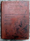 1892 Rare Victorian Home   Farm Manual     Antique Diy How   to Book Tools   Crafts