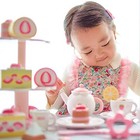 Mother Garden Wooden Tea Party Set Pretend Play Set Toy 441-21587 Multicolor