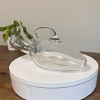 Century Urinal Etched Glass Hospital Antique Vintagehistoric Magnesium Glow