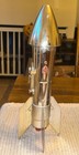 Vintage Astro Rocket Guided Missile Mechanical Bank 1957 Berzac Space Age Toy