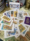 Tarot Cards Deck Fortune Telling Prediction Magic In Case Nos Italian Vintage