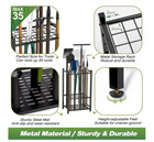 Sttoraboks Garden Tool Organizer     Yard Tower Rack For Garage Storage