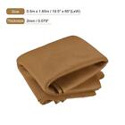 Speaker Grill Cloth Polyester Fiber Mesh Fabric 0 5x1 65m 39x65inch Brown