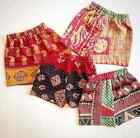 10 Pc Lot Handmade Vintage Kantha Stylish Fabric Shorts Cotton Comfy Shorts