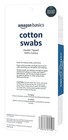 Amazon Basics Cotton Swabs For Personal Hygiene And Baby Care  500 Count  1 Pack