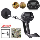 Metal Detector Waterproof Gold Deep Ground Sensitive Hunter Coil Searcher shovel