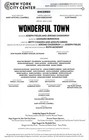 Program - Wonderful Town - May 2025 - Anika Noni Rose