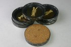 Vintage James Mont Style Asian Coasters -  - Set Of 6