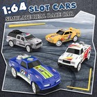 Slot Car Race Track Set Electric Powered Race Track Dual Racing Car Track Set