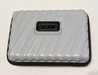 Tumi For Delta Hard Shell Travel Kit Case W accessories Included 6  X 4 