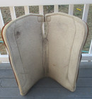 Hilason Tan Western Saddle Pad With Leather Trim