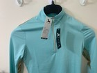 Rj Classics Ella Training Shirt Womens Size Xxs 37 5 Green Leathers Mesh - New