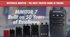 Motorola Minitor 7 Pager - All Models - All Options Available - Free Shipping 