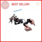 Lafvin 4dof Acrylic Robot Mechanical Arm Claw Kit Compatible With Arduino Ide Di