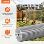 Vevor Hardware Cloth 1 2  48in X 100ft 19 Ga Wire Mesh Roll Chicken Wire Fencing