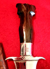 Large Vintage Negrito Bolo Dagger Sword With Original Sheath