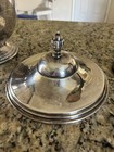 Vintage Reed   Barton 229 Lion Heads  Ice Bucket Silverplated Lion Head