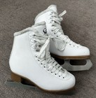 Jackson Softec St380 Women s Figure Ice Skates Size 8 1 3 White Mark I Blades