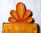 St Joseph   Jesus Vintage Retablo From Juanito Jimenez In Santa Fe Handmade