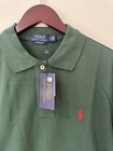 Polo Ralph Lauren Men   s Long Sleeve Custom Fit Collared Shirt Green L Nwt