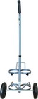 Resone Lightweight Dual D e Oxygen Tank Cart  Adjustable Handle  Durable Powder
