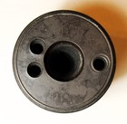 Rare Georgian Period Antico Rosso basalt 2  X 1 3 8 inkwell C  1800