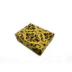 Damask Cotton Filled Jewelry Boxes  Lots Of 25-50-100