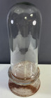 Iron And Glass Pedestal Cloche