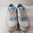 Brunswick Womens White   Blue Bowling Shoes Sz 8 5