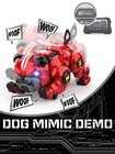Remote Control Robot Dog Toys - Rechargeable  Sing   Dance  For 6  Yr Old Boys