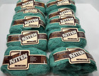 Vintage Reynolds Kitten Yarn Acrylic Wool Blend Aran Medium Teal Bag Of 10