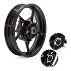 17 x3 5  Gloss Black Front Wheel Rim For Kawasaki Z900 Z650 Ninja 650 2017-2024