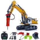 Kabolite 1 18 K962 Hydraulic Rc Excavator Electric Hammer Claw Ripper Rc Machine