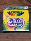 Crayola Ultra Clean Washable Classic Broad Line Color Markers Lot Of 3