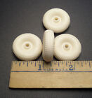 4 New Solid White Rubber Tires 1  Od Wyandotte Toys  Non Spoke Type