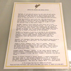 Stevie Ray Vaughan - In Step Epic Records 1989 Press Release And Original Photo