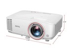 Benq Th671st 1080p Short Throw Home Theater And Gaming Projector - White