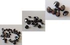 Cubic Zirconia Loose Aaa Black Cz Lots 1- 20 Mm Round Cz Gems  - Usa Seller