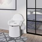 5 Gallon Camping Portable Toilet Travel Outdoor indoor Commode Potty  tissue Box