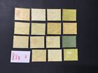 Momen  Malaya Straits Sg  260-274 1936-7 Mint Og 3nh h    Lot  219147-527