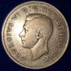 1941 Canada Silver Half Dollar Coin - Mintage 1 714 874 - 0 3 Troy Ounce Silver