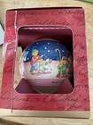 Vintage Hallmark Keepsake Ornament 2000 Celebrate His Birth  Glass Ball Ornament
