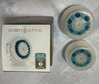 2 Lot Nib Clarisonic Deep Pore Replacement Brush Heads New Twin Pack Oem