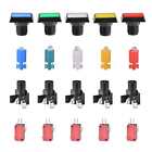 Led Light Illuminated Arcade Video Game Rectangle Push Button Micro Switch
