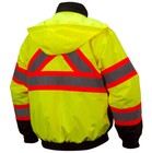 High Visibility Reflective Insulated Waterproof Hi Vis Bomber Safety Jacket Coat