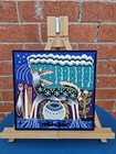 The Huichol Deer Spirit Offering Blessing For  Rain Health And Abundace Yarn Art
