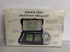 Sharper Image Dual Screen Talking Golf Electronic Handheld - Brand New   Sealed