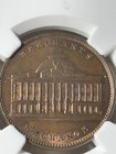 1837 Hard Times Token Ht- 294 Merchants Exchange  High Grade Ngc Ms 63